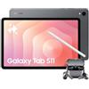 Samsung Galaxy Tab S11 con 3 anni di garanzia & Galaxy Buds3 Pro, Tablet AI, 5G, Design Leggero, DeX, RAM 12GB, 128 GB, Batteria a Lunga Durata, Gray [Versione Italiana]