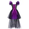 HEONSATI Vestiti Di Halloween Per Bambino Costume Cocktail Carnevale Per Ragazze Bimba Abito Tutù Da Balletto In Tulle Principessa Bambina Abiti Per Travestimento Retrò Per Feste E Party a Tema Streghe