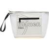 Blauer Borsa A Mano Boat Pochette Donna Poliestere Bianco Ottico, Media