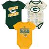 NFL, Sunday Comics 3PC SS Creeper S Unisex Baby, Misto, 3-6 Mesi