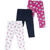 Chicco Set di Leggings Stile Capri in Cotone, Pantaloni Sportivi Bambine e Ragazze, Bianco, 5 Anni