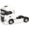 Herpa Modellino camion Iveco S-Way facelift (MY24) trattore 2 assi, bianco, miniatura in scala 1:87, pezzo da collezione, Made in Germany, plastica