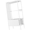 Kfwfuaee Modulars Designs Wardrobe Closet Armadio portatile Robe Closet per soluzione di archiviazione flessibile ad installazione rapida