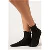 Calzedonia Calzini A Costine In Cotone Nero