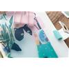 BLUGUL Trasparente A6 Divisori, 6 Fori, A6 Dividers, 10pcs Gatto
