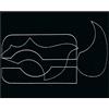 GEWA protezione per tavola Pickguard battipenna - per chitarra - nero - PVC autoadesivo - 20 x 25 cm - incl. modelli per chitarra western, Gibson Dove, Golpe, Flamenco