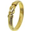 JewelryWe Bracciale Infinito Elastico da Uomo: Bracciale Elastico Regolabile con Segno dell'Infinito Grosso in Acciaio Inossidabile Reggimaniche Elastici per Camicia