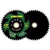 KURSTOL Disco Diamantato Circolari HSS - 2 piz 85MM Dischi Diamantati per Tagliare Legno 44T anbor 10mm per Rame Alluminio Lamiere di Metallo Plastica Legno