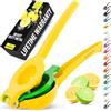 Zulay Kitchen le più votate premium quality metallo lemon lime squeezer - manuale citrus press juicer