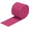 sourcing map Fasce elastiche per cucire su entrambi i lati, 5 cm, 2,4 m, colore rosso rosa, alta elasticità per parrucche, cinture, pantaloni