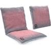 LANAFORM Heating Pillow - Cuscino Riscaldante Senza Fili - Copriseduta Termico 2 In 1 - Calore Schiena Lombare Poltrona - Batteria Ricaricabile USB - Zone XXL - Tessuto Ultra Morbido Comfort