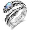 EUDORA Harmony Ball Anelli di Serpente per Donne da Donna, 925 Sterline Argento Sterling Serpente Anello di Serpente Anelli Anelli per Animali Regali