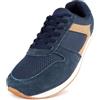 Knixmax Scarpe da Corsa Uomo Extra Larghe Scarpe Ginnastica Running Leggere Traspiranti Fitness Sportive Outdoor Trekking Sneakers Blu 44