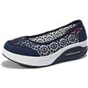 Kimily-UK Sandali Sportivi Donna Scarpe Basculanti Mesh Scarpe Fitness Dimagranti Scarpe da Camminata Moda Scarpe da Ginnastica Anti Scivolo Maglia Nuovo Traspirante Estive Mocassini Zeppa