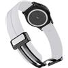 MroTech Cinturino per Samsung Galaxy Watch 4 40mm/44mm Cinturino Galaxy Watch 4 Classic 42mm/46mm, Galaxy Watch 6/6 Classic 43mm 47mm, Galaxy Watch 5/Watch 5 Pro 45mm Cinturino 20 mm Silicone Grigio