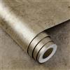 FunStick Carta da Parati Color Cemento Effetto Metallo Marrone Bronzo Pellicola Adesiva per Mobili Cemento Pellicola Adesiva Top Cucina Carta da Parati Adesiva Marrone Metallico Industriale 40CM×2M