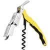 CORKAS Cavatappi Professionali Apribottiglie, Cavatappi da Sommelier, Coltello da sommelier, Cavatappi per Camerieri Apri Bottiglia Accessori del Vino e Regali (Giallo)