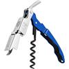 CORKAS Cavatappi Professionali Apribottiglie, Cavatappi da Sommelier, Coltello da sommelier, Cavatappi per Camerieri Apri Bottiglia Accessori del Vino e Regali (Blu)