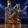 JDZYFFS Art Scultura Statua - 300ML Decanter Whisky, Scultura 3D Di Decanter Per Whisky A Forma Di Gruppo Rock, Con Coperchio Ermetico, Bottiglia Di Whisky E Vino Divertente, Per Conservazione Vino(A)