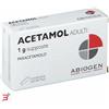 ABIOGEN PHARMA SPA ACETAMOL*AD 10SUPP 1G