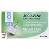 ROCHE DIABETES CARE ITALY SpA AGO PER PENNA DA INSULINA ACCU-FINE PEN NEEDLE ACCU-CHEK GAUGE 31 X 8MM 100 PEZZI