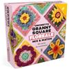 Il Castello Uncinetto Granny Square floreale. Mix & match. Con 50 carte da combinare