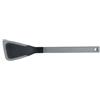 Woll Cook-It, spatola con labbro flessibile in silicone, larghezza 7 cm, lunghezza 31,5 cm, grigio, resistente al calore fino a 220°, lavabile in lavastoviglie