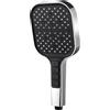 MILIWAN Soffione Doccia ad Alta Pressione Soffione Doccia Anticalcare Telefono Doccia Grande Larghezza 13cm Shower Head Risparmio Idrico con 7 Tipi di Getto Cromato (Aggiornato)