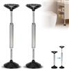 Zinueen Asta di supporto telescopica, 38 - 52 cm, sistema di supporto regolabile, asta di supporto regolabile, supporto fino a 300 kg, staffa di sollevamento per pensili, divano, lavandino, armadietti da