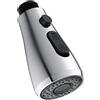 Inchant Ricambi Doccetta per Rubinetto Cucina 2 Modalità Doccetta Ricambio Estraibile per Mmiscelatore Cucina Ricambi Rubinetti,Cromato, G 1/2 inch