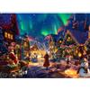HUADADA Puzzle da 1000 pezzi per adulti e bambini, gioco impossible puzzle, regalo puzzle, puzzle intelligente, puzzle colorato, puzzle con tema natalizio