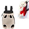 Generic Furry Pawsy Carrier, zaino regolabile per gatti e animali domestici, trasportino da viaggio per cani e gatti, per escursionismo, ciclismo, comode tracolle, regolabile (albicocca, L)
