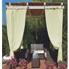 Megashopitalia Tenda da Sole per Gazebo Pergola Veranda Impermeabile Anti-Muffa Resinata Idrorepellente 140x270cm (Panna)…