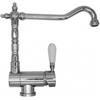Plados MIXOLDST-40 Miscelatore cucina monocomando Old Fashion rustico con canna pieghevole per sottofinestra modello MIXOLDST finitura 40 CROMO