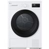 Lg RNA1008NWK Asciugatrice 8Kg, Pompa di calore, Classe D