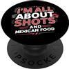 Photography Humor for Taco and Nacho Lov Fotografia divertente Umorismo e appassionati di cibo messicano PopSockets PopGrip Adesivo