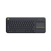 Logitech - Wireless Touch K400 Plus-nero