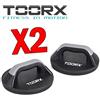 TOORX KIT RISPARMIO TOORX con 2 Coppie di maniglie ruotabili per flessioni - Sostegni per piegamenti a terra, push up, ecc