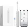 Laifen Wave Special Spazzolino Elettrico Sonico con Oscillazione & Vibrazione Dotato di App, 2 Testine di Ricambio, IP68 Impermeabile, Ideale per Viaggi(Grigio)