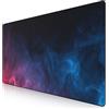 TITANWOLF - Grande Tappetino Mouse da Gioco - XXXL Oversize Mousepad - Dimensione 1200 x 600 mm - XXL Formato Oversize da scrivania e Tavolo - per Mouse e Tastiera