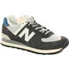New Balance Sneakers Uomo New Balance 574 Nero Grigio
