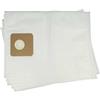 vhbw 5x sacchetto compatibile con Columbus E11 EVO, ST 7, T 7, ST 11, RS 27 aspirapolvere - microfibra, 39cm x 30cm Bianco