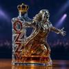 JDZYFFS Art Scultura Statua - 300ML Decanter Whisky, Scultura 3D Di Decanter Per Whisky A Forma Di Gruppo Rock, Con Coperchio Ermetico, Bottiglia Di Whisky E Vino Divertente, Per Conservazione Vino(D)