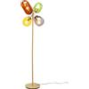 Kare Design Lampada da terra Balloon Dance, multicolore, tonalità della terra, lampada da pavimento, soggiorno, lampadina non inclusa, 162 x 48 x 48 cm (H-B-T)