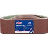 SALI Nastri abrasivi, 10 pezzi, 75 x 533 mm, grana 120, per levigatrice a nastro, levigatrice per legno, metallo, lime, affilatura e rimozione della ruggine