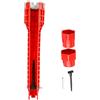 Eruceky Rubinetti 8 in 1 Spanner Per Tubi Dell'acqua, Strumento Per Installazione Di Rubinetti, Chiave Per Lavello Multifunzionale, Per Tubi Dell'acqua, Lavandini WC, Rubinetto del Bagno