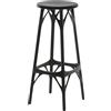 Kartell - Sgabello bar A. I - Nero - Tecnopolimero termoplastico riciclato - Designer Philippe Starck