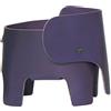 EO - Lampada senza fili ricaricabile Eléphant - Viola - Pelle - Designer Marc Venot