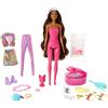 Barbie Serie Unicorno con Bambola e 25 Sorprese fra cui Cucciolo e Accessori, Giocattolo per Bambini 3+Anni, GXV95