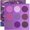 docolor 9 Colori Palette Ombretto Viola Palette Ombretto Polvere Colorata in Crema Glitterata Altamente Pigmentata Naked Smokey Mattes Shimmers Palette Trucco Impermeabile